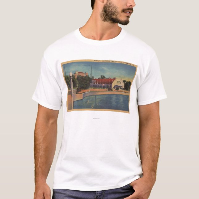 Clearwater, Florida - View of Municipal T-Shirt (Front)