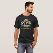 Clearwater Michigan Mountain Sunset Sunrise MI T-Shirt (Front Full)