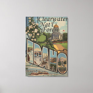 Clearwater Nat'l Forest, Idaho Canvas Print