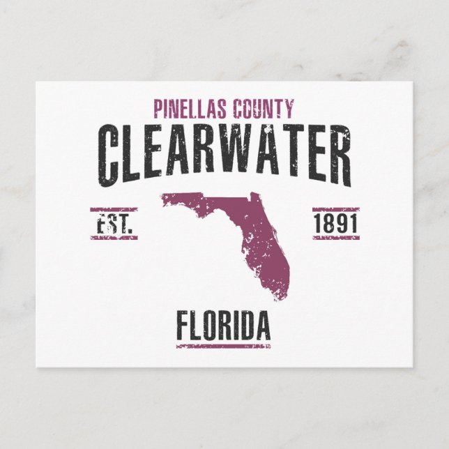 Clearwater Postcard (Front)