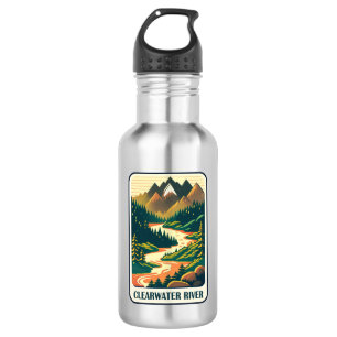Clearwater River Idaho Colours 532 Ml Water Bottle