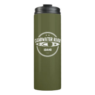 Clearwater River Idaho Kayaking Thermal Tumbler