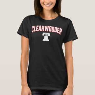 Clearwooder Philly Funny Baseball Tee Clearwater F