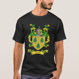 Cleary Coat Of Arms   Cleary Surname Family Crest T-Shirt