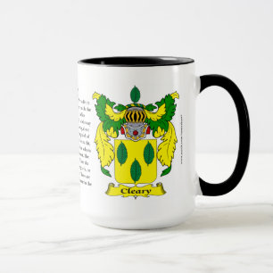 Cleary Family Coat of Arms Mug