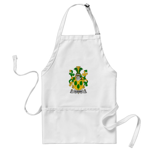 Cleary Family Crest Standard Apron (Front)