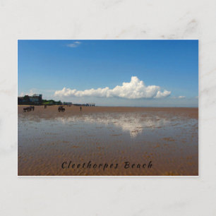 Cleethorpes Beach Postcard