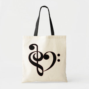 Clef Heart Bag