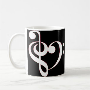 Clef Heart Mug