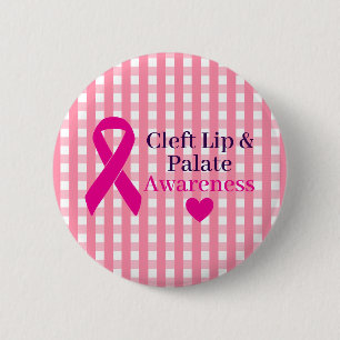 Cleft Lip and Palate Awareness 6 Cm Round Badge