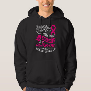 Cleft Lip & Palate With A Warrior Who Never Gives Hoodie