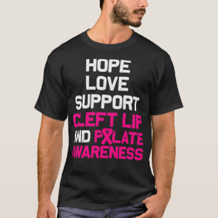 Cleft Palate Lip Fun Disease Strong Awareness Pull T-Shirt