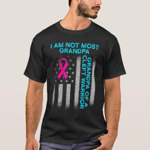 Cleft Palate Lip Most Grandpa Strong Awareness T-Shirt
