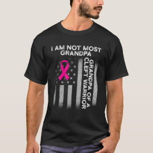 Cleft Palate Lip Most Grandpa Strong Awareness T-Shirt