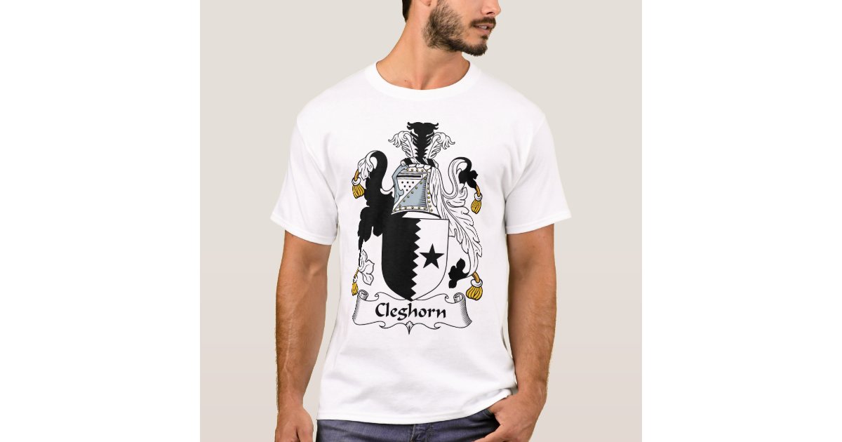 Cleghorn Family Crest TShirt Zazzle