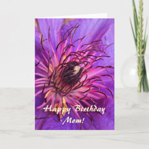 CLEMATIS CARD