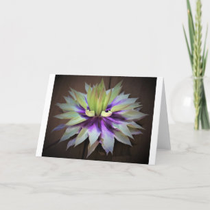 Clematis, card