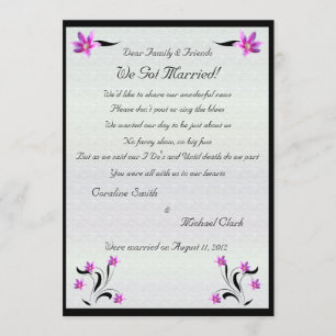 Clematis Flowers on Stoney Path Elopement 2 Announcement