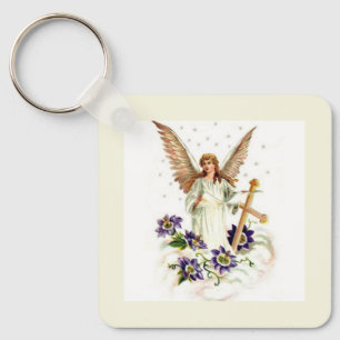 clematis key ring