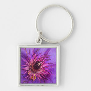 CLEMATIS KEY RING