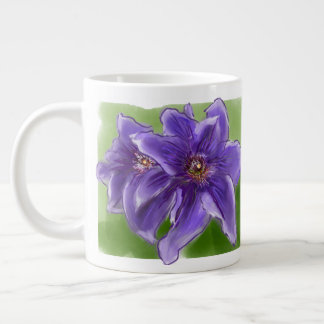 Clematis Large Coffee Mug
