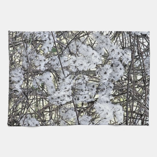 CLEMATIS  TEA TOWEL (Horizontal)