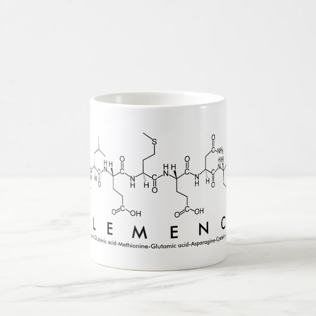 Clémence peptide name mug (Center)