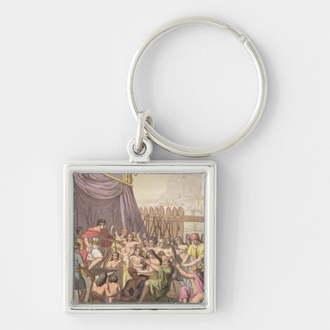 Clemency of Mayta-Capac: offers pardon to conquere Key Ring (Front)