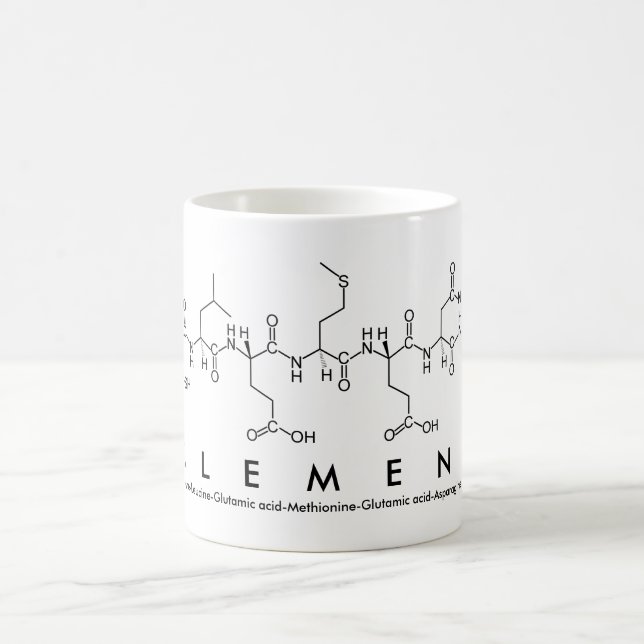 Clemens peptide name mug (Center)