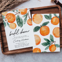 Clementine Bridal Shower Invitation