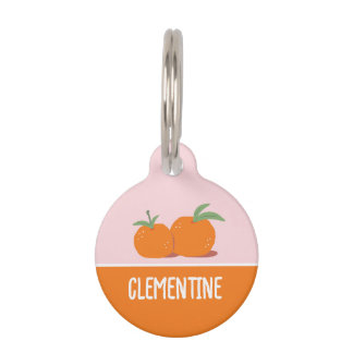 Clementine Pet Tag
