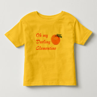 clementine toddler shirt