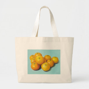 Clementines Still-life Large Tote Bag