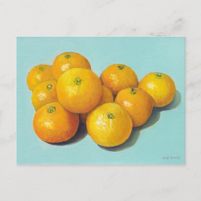 Clementines Still-life Postcard (Front)