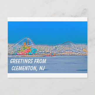 Clementon, NJ Postcard