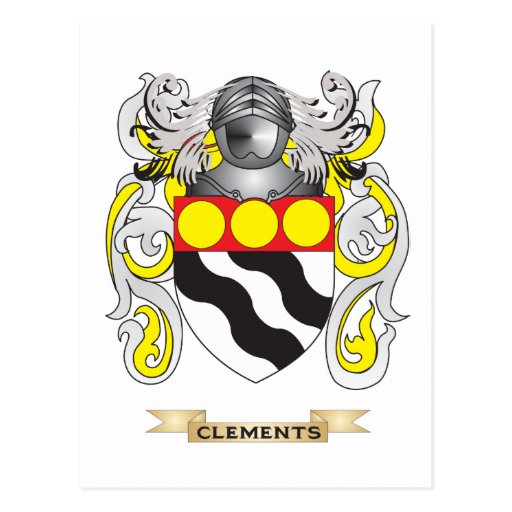 Clements Coat of Arms | Zazzle