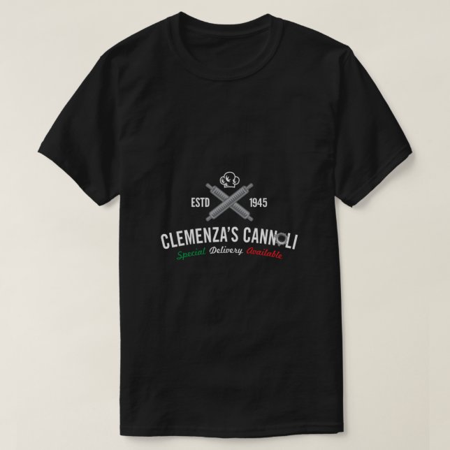 CLEMENZAs CANNOLI Classic  T-Shirt (Design Front)