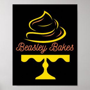 Clen Montessori School Beasley Bakes Fundraiser Te Poster