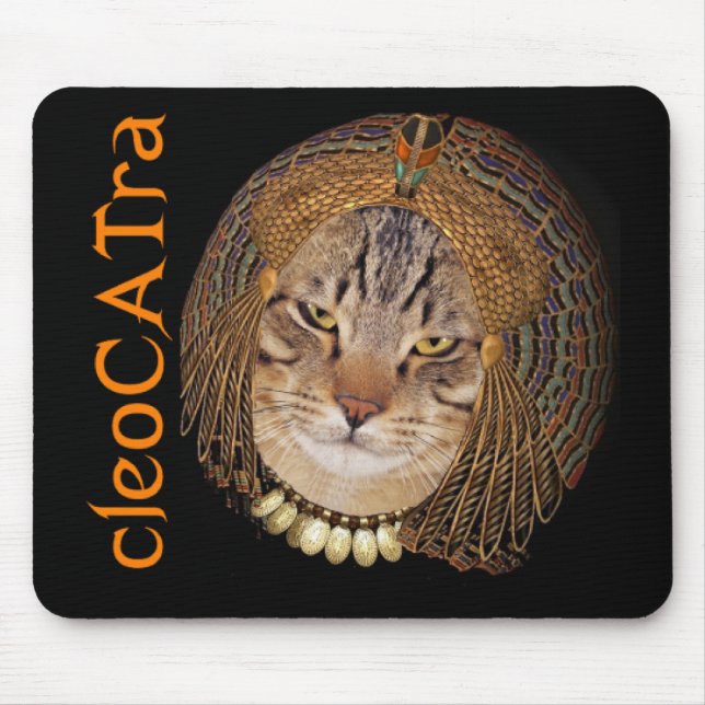 CleoCATra Queen of the Guile Mouse Mat (Front)