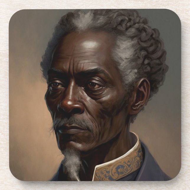Cleon Porträt Gemälde Coaster (Front)