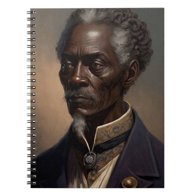 Cleon Porträt Gemälde Notebook (Front)