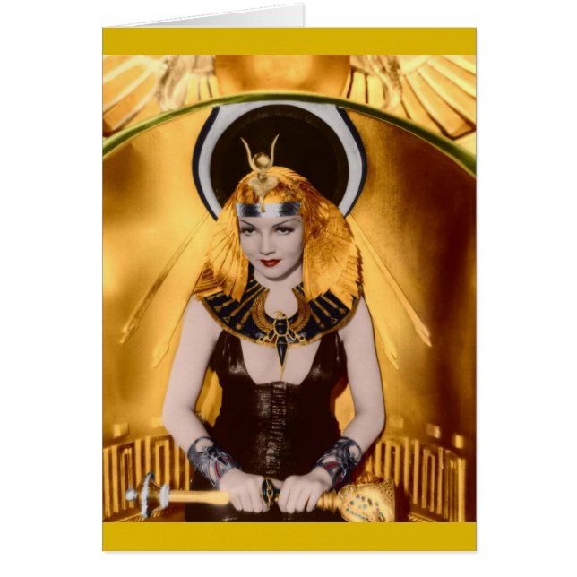 Cleopatra 1934 Claudette Colbert (Front)