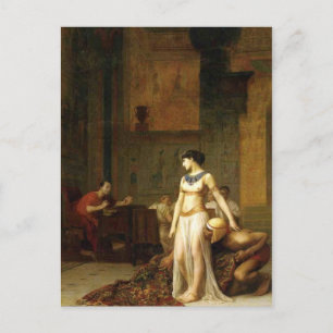 Cleopatra and Caesar Postcard