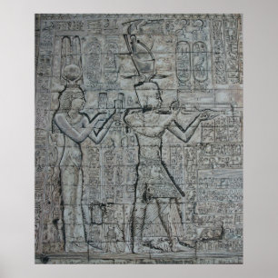 Cleopatra and Caesarion Poster