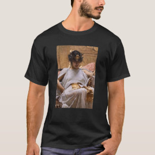 Cleopatra by John William Waterhouse T-Shirt
