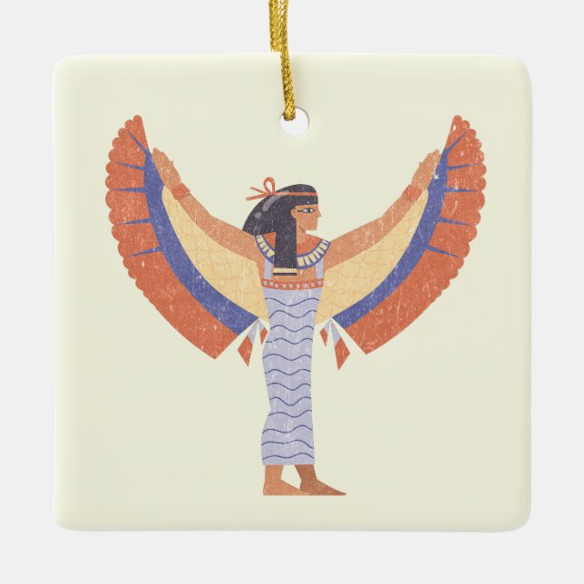 Cleopatra. Ceramic Ornament (Front)
