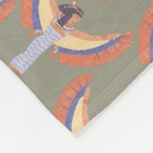 Cleopatra. Fleece Blanket