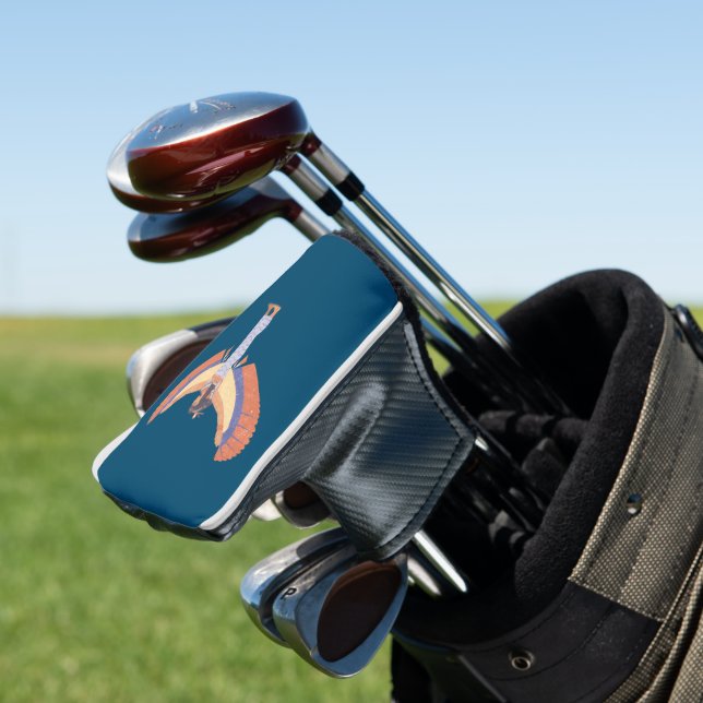 Cleopatra. Golf Head Cover (In Situ)