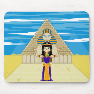 Cleopatra & Great Sphinx of Giza Mouse Mat