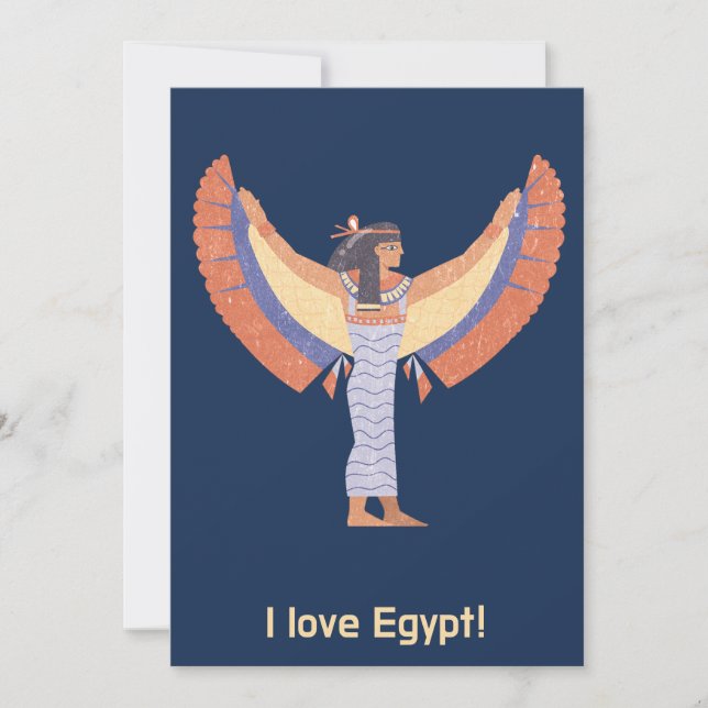 Cleopatra. Holiday Card (Front)